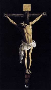 Cristo crucificado, de Zurbarán